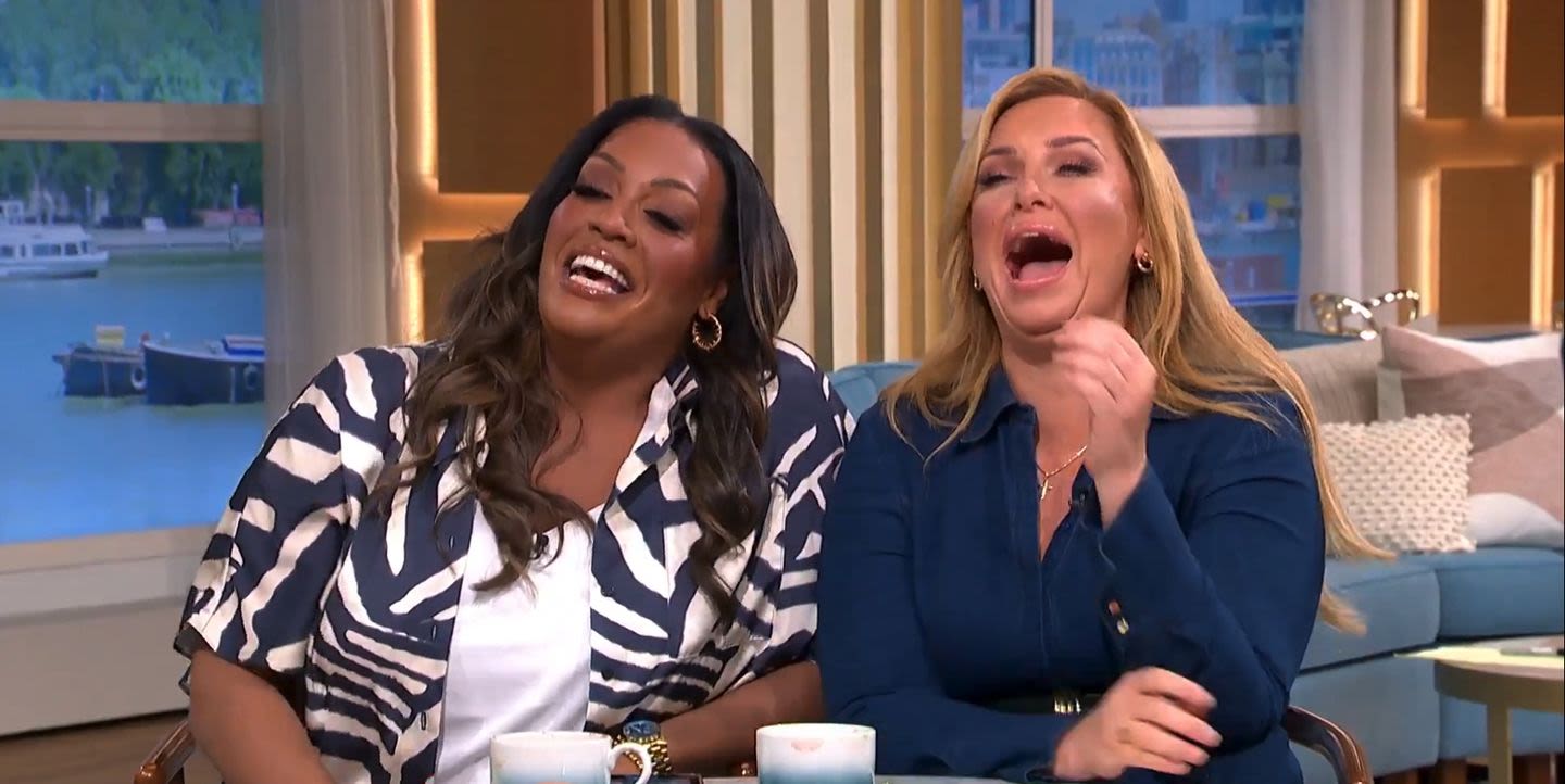 This Morning's Alison Hammond and Josie Gibson get the giggles over penis story