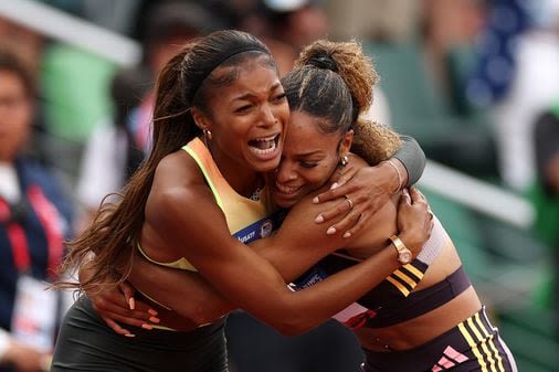 Northampton’s Gabby Thomas wins 200 meters at US Olympic trials, headed back to Olympics - The Boston Globe