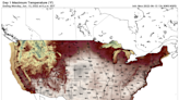 Dangerous heat grips US through midweek as wildfires explode in West