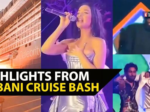 ... Katy Perry, Guru Randhawa to Ranveer Singh & Sara Ali Khan, here's all that glittered at the luxury cruise! | Etimes - Times of India Videos