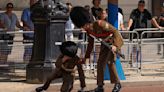 UK wilts in 31C heatwave: Cavalry Guard 'faints' on the Mall