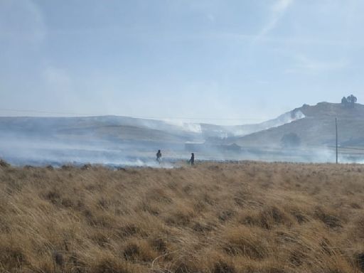 Reportan al menos 17 familias afectadas por incendio en Huarina - El Diario - Bolivia