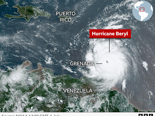 Hurricane makes landfall as Caribbean braces for days ahead