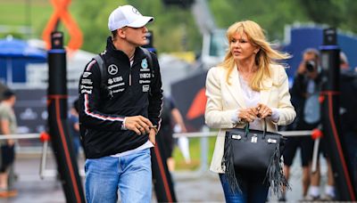 Corinna Schumacher Steps Out In Support Of Son Mick In Alpine Fight