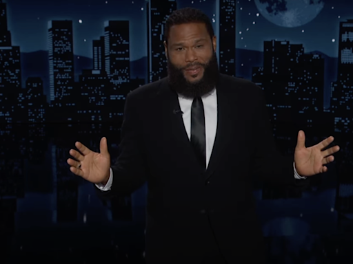 ‘Jimmy Kimmel Live’ Guest Host Anthony Anderson Suggests Americans ‘Step Back From Hatred and Vitriol and Chill...
