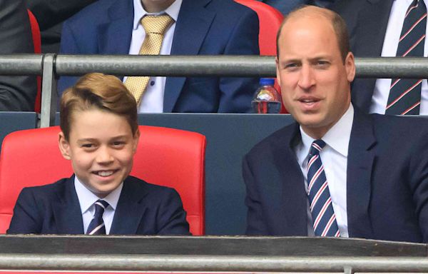 Prince William Attends Soccer Championship with Prince George After Canceling Royal Duties