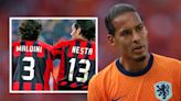 ‘The greatest’ – Liverpool star Van Dijk admits love for Milan’s iconic defenders