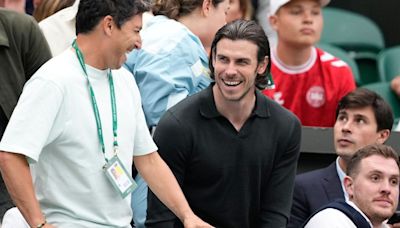 Gareth Bale, el invitado de honor de Novak Djokovic en Wimbledon