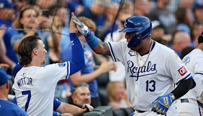 Kansas City Royals belt three homers to defeat Miami Marlins in homestand opener