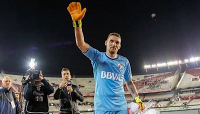 Franco Armani hizo un anuncio inesperado para los hinchas de River