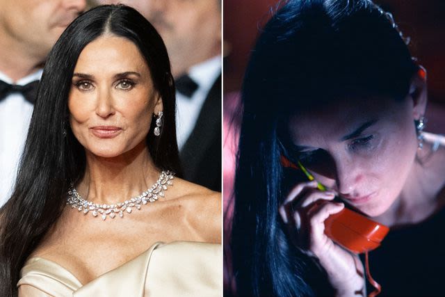 Demi Moore’s explicit new film “The Substance ”restored her excitement in acting after almost walking away