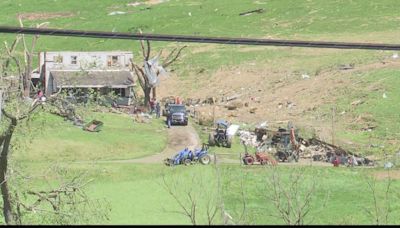 National Weather Service surveys tornado damage following Wednesday’s storm