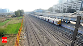 Railway targets to bring 44,000 km under Kavach in 5 years | India News - Times of India