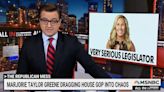 Chris Hayes Trolls Marjorie Taylor Greene’s Call for ‘Jewish Space Lasers at the Border: ‘This Is the Republican Caucus’ | Video