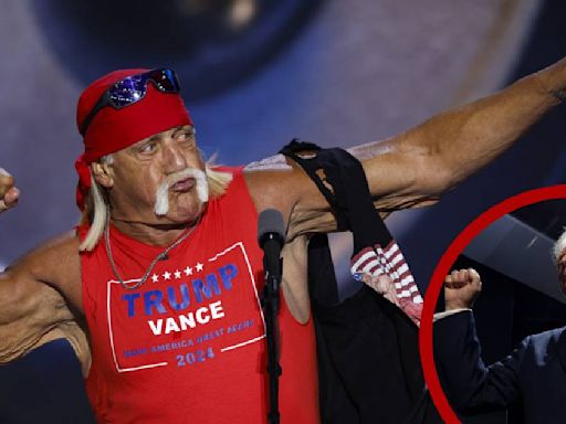 VIDEO: Hulk Hogan se suma a Donald Trump y lo llama “héroe”