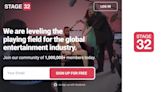 Stage 32 Entertainment Industry Social Network Hits 1 Million Members