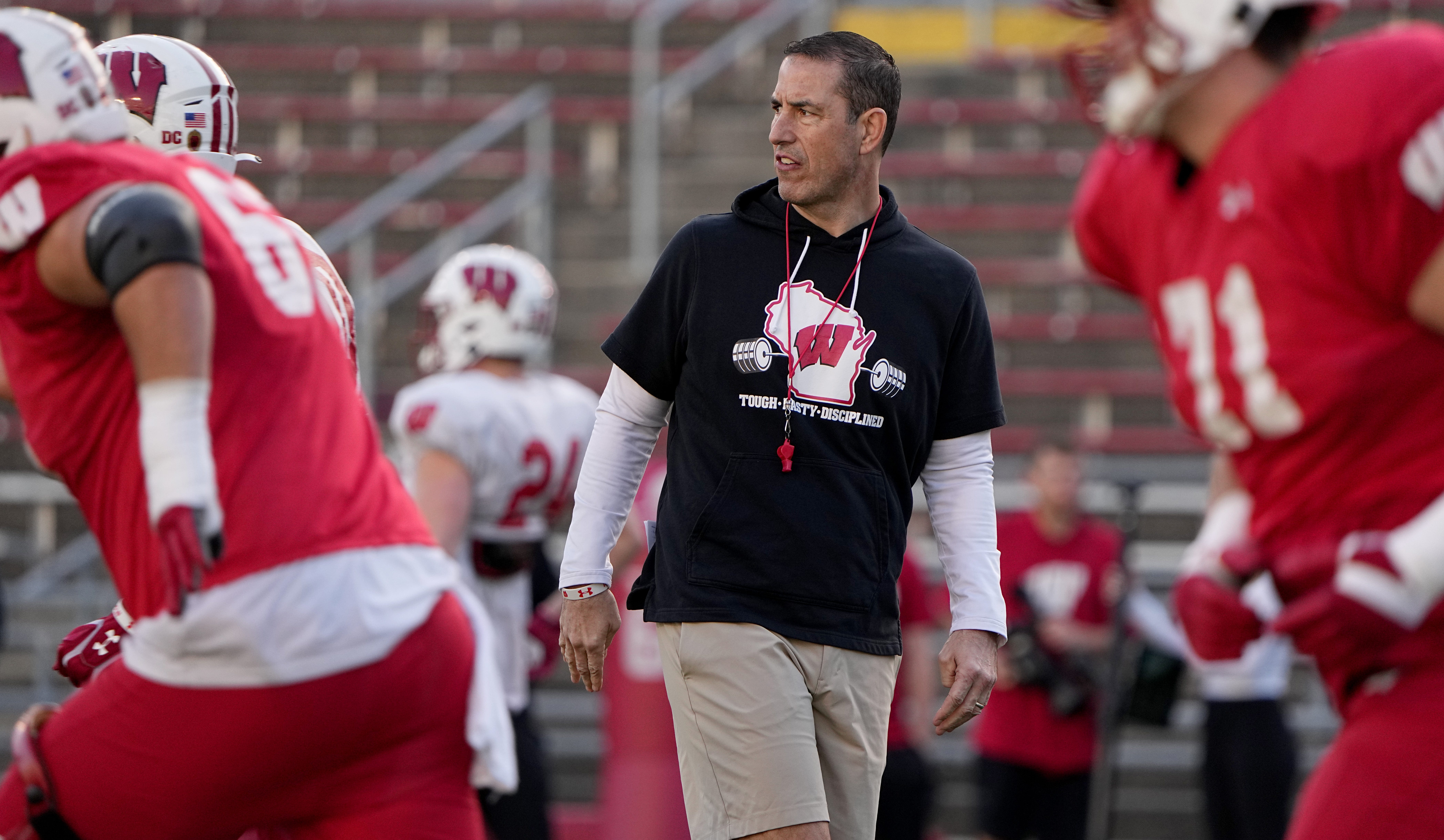 News and notes from Wisconsin football’s official 2024 training camp roster