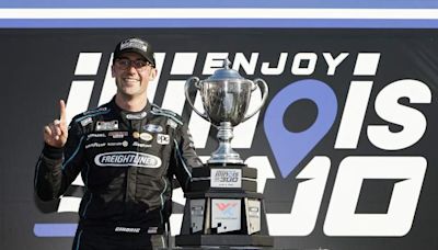 Austin Cindric Wins, Busch & Larson Collide at Illinois 300