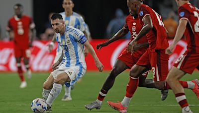 Los números Argentina y Messi en el triunfo sobre Canadá