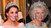 Why Kate Middleton and Queen Camilla Won't Sport Tiaras During President Biden's U.K. Visit