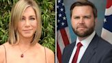 Jennifer Aniston estalló contra J.D. Vance por su comentario contra Kamala Harris sobre las “mujeres sin hijos”