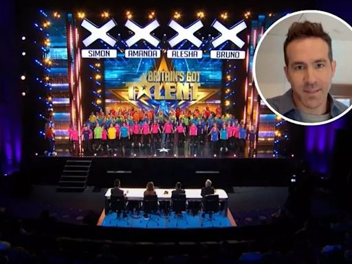 Ryan Reynolds sends hilarious good luck message as kids choir set for Britain's Got Talent semi-final