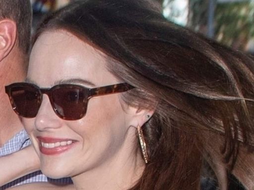 Emma Stone looks every bit a film star at Kinds Of Kindness screening