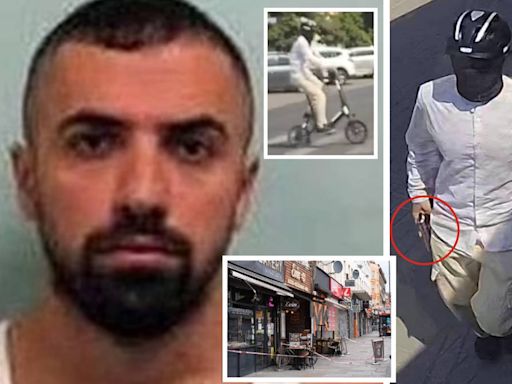 Masked gunman kills Turkish gang boss in 'revenge hit' after girl, 9, shot in botched drive-by at London restaurant