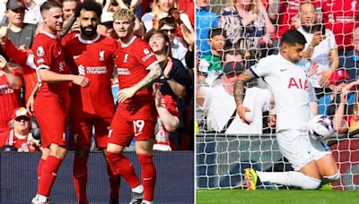 El brillante pase de Alexis Mac Allister y la espectacular salvada del Cuti Romero en la goleada del Liverpool 4-2 ante el Tottenham