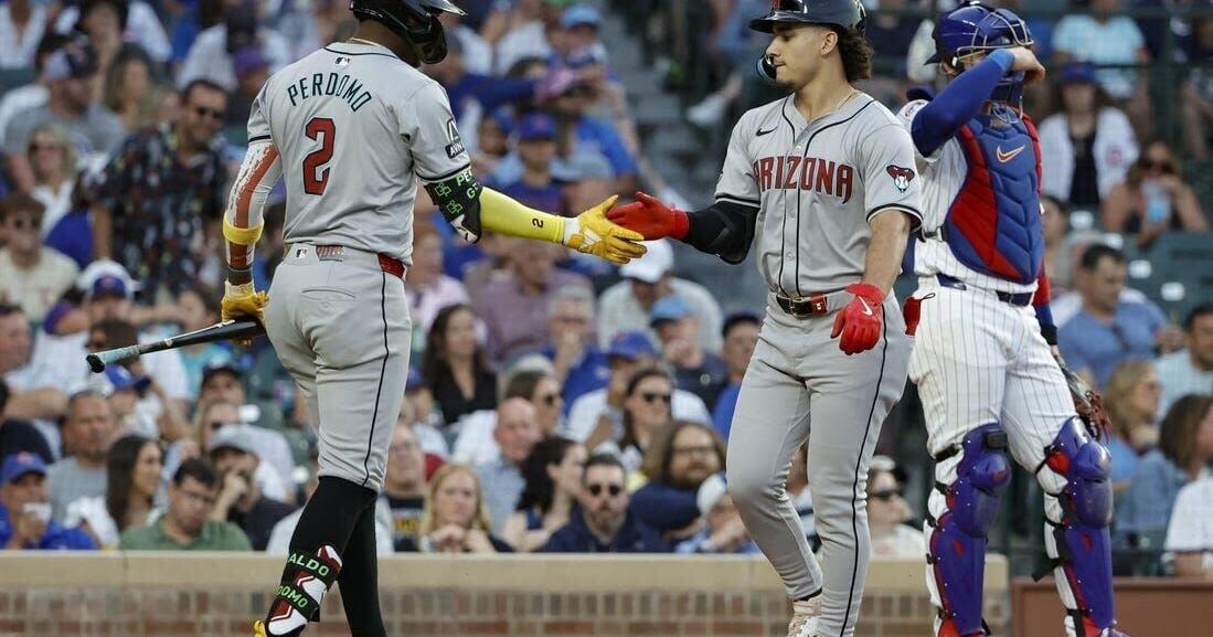 MLB: Arizona Diamondbacks at Chicago Cubs