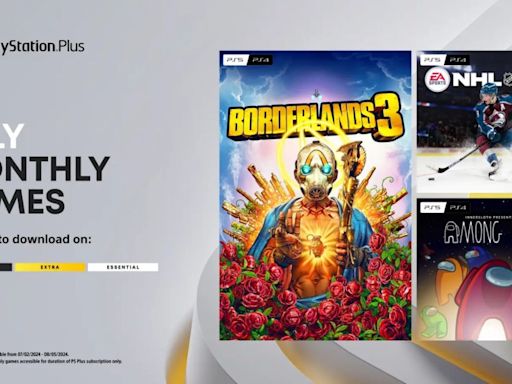 PlayStation Plus Game Catalog for July 2024 Announced: Borderlands 3, NHL 24, Among Us