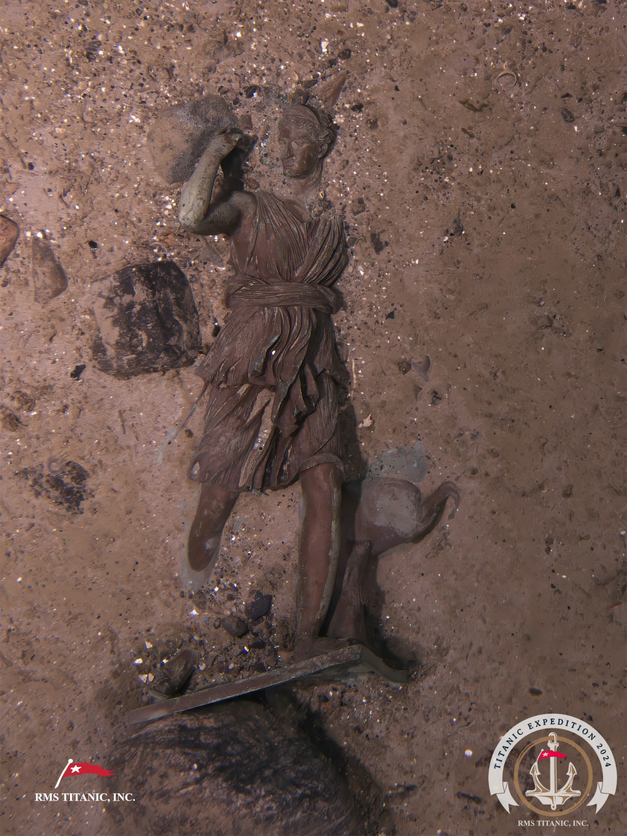 Titanic expedition yields lost bronze statue, high-resolution photos and other discoveries