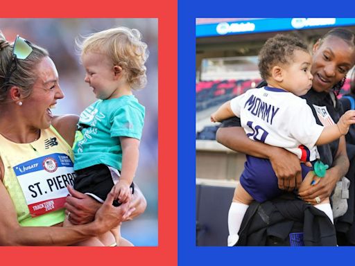 There Are 16 Moms On Team USA. Here's How They Balance Motherhood And Training