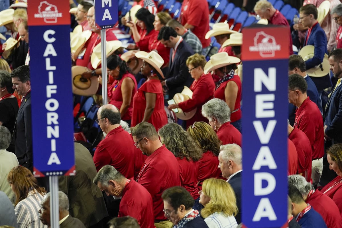 Nevada delegates on board with VP selection