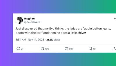 35 Funny Tweets About Kids' Song Lyric Rewrites