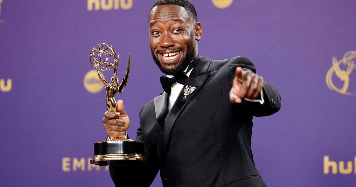 Lamorne Morris Shouted Out Robert Downey Jr. (While Beating Him for an Emmy)