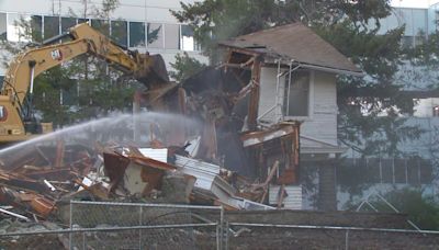 Mary's Place Spokane demolished paving way for parking lot
