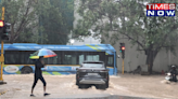 Heavy Rain Hits Delhi: Traffic Jams And Waterlogging Disrupt Morning Commute