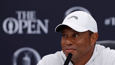 The Open 2024: Tiger Woods dismisses retirement claim as he aims dig at Colin Montgomerie