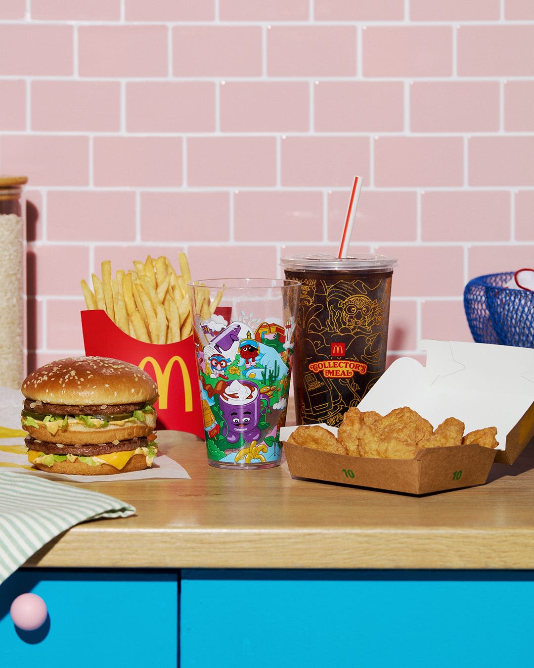 McDonald's debuts Happy Meals for adults, complete with collector cups. How to get yours.