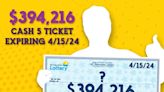 Check your pockets for $394K lottery ticket set to expire; see April 8 NC lottery results