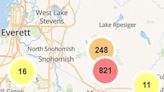 Crews restore power to over 7,000 in Snohomish County