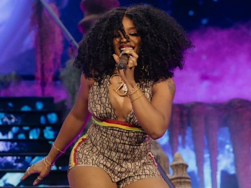 Glastonbury headliner SZA brings cinematic spectacle to Hyde Park BST