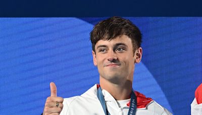 2024 Olympics: Tom Daley Reveals Completed Version of His Annual Knitted Sweater - E! Online