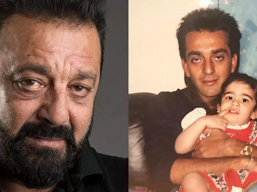 Sanjay Dutt shares throwback picture of daughter Trishala's birthday, pens a heartfelt message for his 'princess' | - Times of India