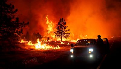 Park wildfire in California becomes largest active blaze in US