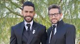 Así fueron los espectaculares outfits que usaron los invitados a la boda de Carlos Adyan y su esposo