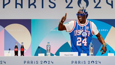 Flavor Flav is soaking up his 1st Olympic experience cheering on the US water polo teams