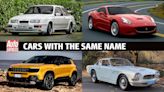 Same name, different car: weird car couples with identical names | Auto Express
