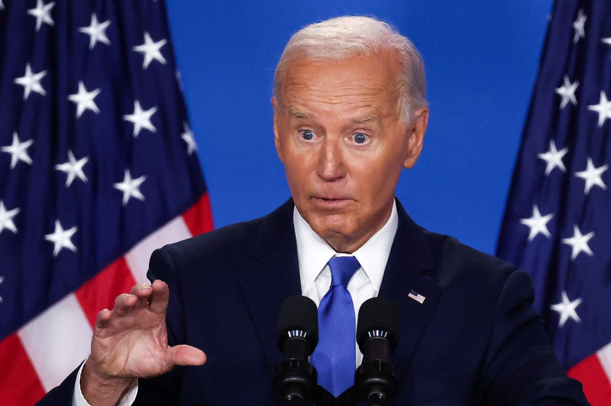 Biden calls Kamala Harris ‘Vice President Trump’ at press conference hours after calling Zelensky ‘President Putin’: Live updates